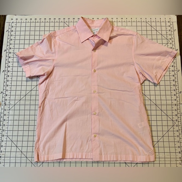 Banana Republic Other - Banana Republic Men’s Size‎ Small Pink Slim Fit SS Button Down Shirt